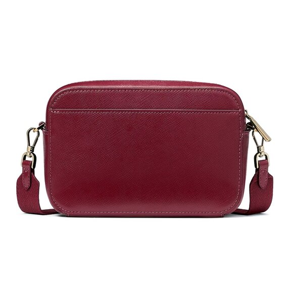New Kate Spade Madison Mini Camera Bag Saffiano Leather Blackberry - Picture 5 of 5